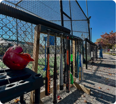 baseball dugout