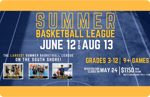 Summer Basketball League - June 12 to August 13